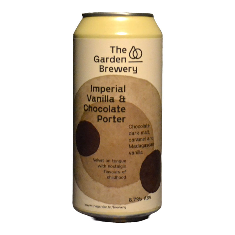 The Garden Brewery - Imperial Vanilla & Chocolate Porter - 8.7% - 44cl - Can