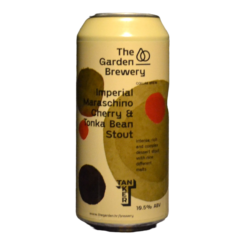 The Garden Brewery - Imperial Maraschino Cherry & Tonka Bean Stout - 10.5% - 44cl - Can