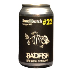 BadFish - SB22 – GingerWit - 4.6% - 33cl - Can