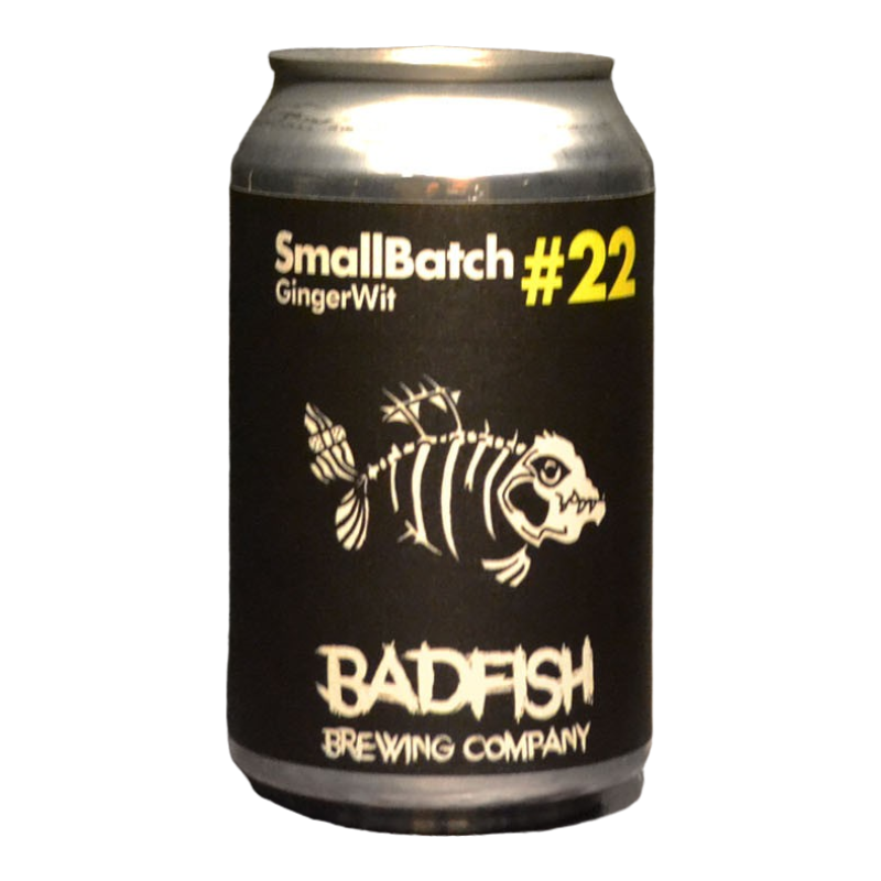 BadFish - SB22 – GingerWit - 4.6% - 33cl - Can