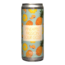 Friends Company - Pineapple Passion Sour Gose - 4.7% - 33cl - Can