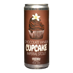 Friends Company - Chocolate Vanilla Cupcake Imperial Stout - 10% - 33cl - Can