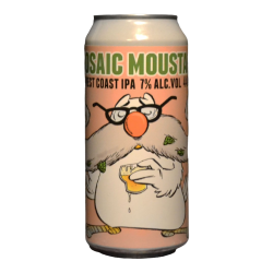 Het Uiltje - Mosaic Moustache - 7% - 44cl - Can
