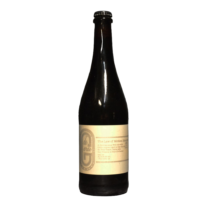 De Garde - The Law Of Motion Reserve - 6.5% - 75cl - Bte