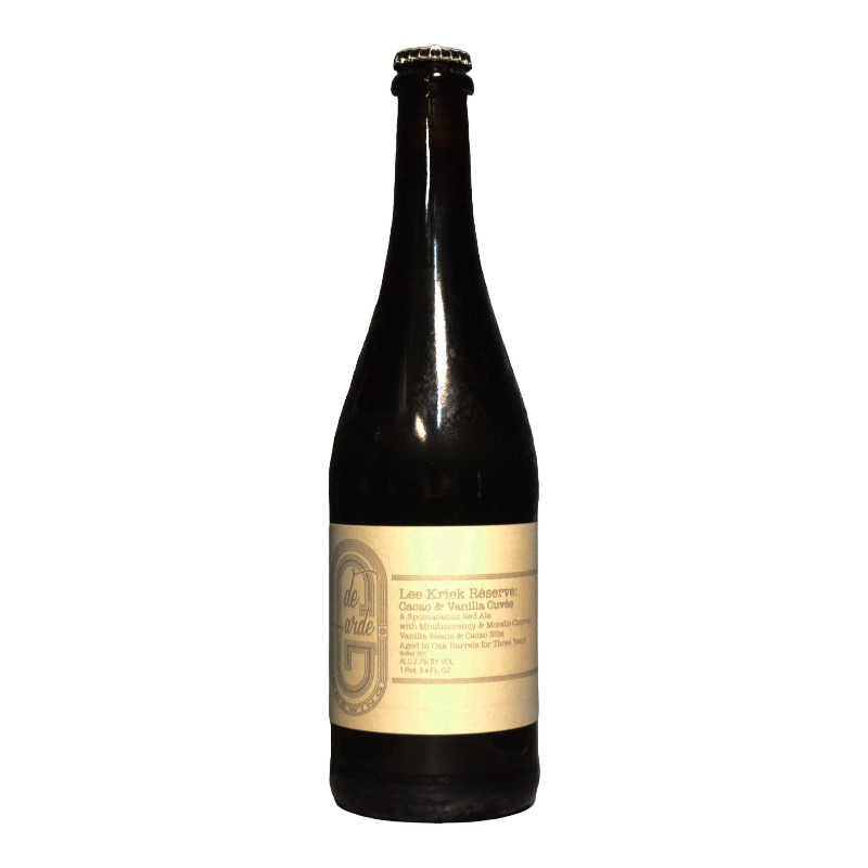 De Garde - Lee Kriek Reserve – Cacao & Vanilla - 7.7% - 75cl - Bte