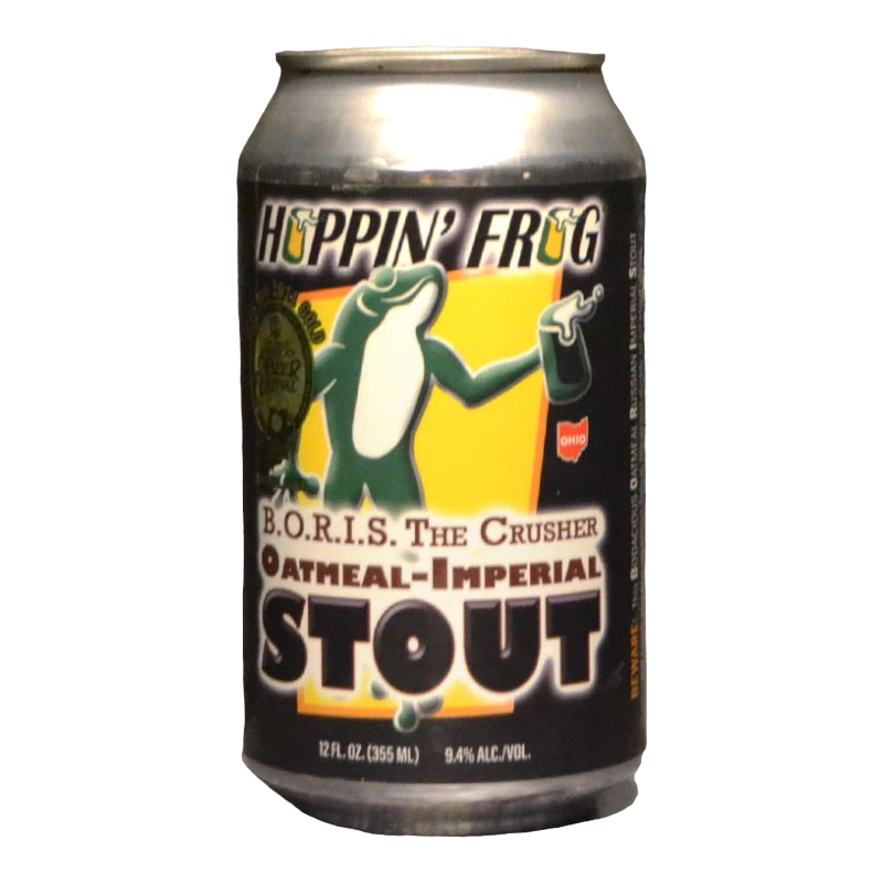 Hoppin' Frog - B.O.R.I.S. The Crusher - 9.4% - 35.5cl - Can