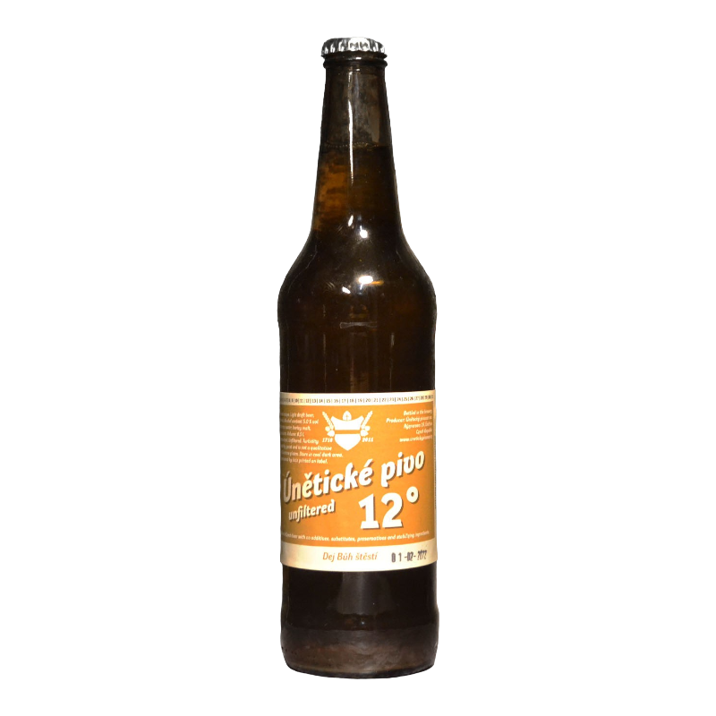 Unetické Pivovar - Unetické Pivo 12 - 5% - 50cl - Bte