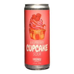 Friends Company - Raspberry Cupcake Sour - 4.7% - 33cl - Can