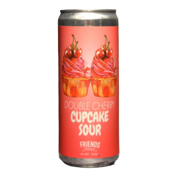 Friends Company - Double Cherry Cupcake Sour - 6% - 33cl - Can
