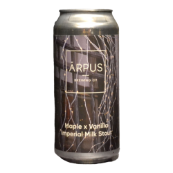 Arpus - Maple Vanilla Imperial Milk Stout - 12% - 44cl - Can