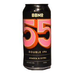 Brew By Numbers - 55 Double IPA Azacca Citra - 8% - 44cl - Can