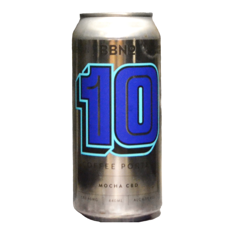 Brew By Numbers - 10 Coffee Porter Mocha CBD - 6.5% - 44cl - Can
