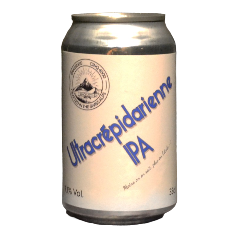 Cinq 4000 - Ultracrépidarienne IPA - 7.1% - 33cl - Can