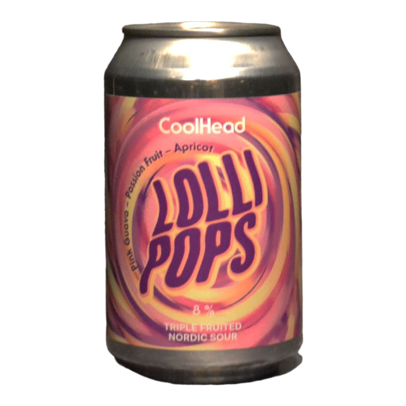 CoolHead - Lollipops - 8% - 33cl - Can