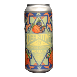 Definitive - Portals Strawberry Marionberry - 6.3% - 47.3cl - Can