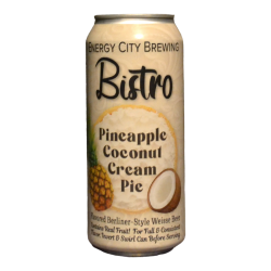 Energy City - Bistro Pineppale Coconut Cream Pie - 6.5% - 47.3cl - Can