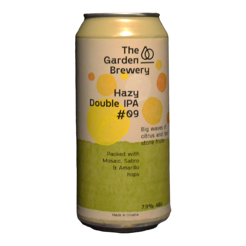 The Garden Brewery - Hazy Double IPA 09 - 7.9% - 44cl - Can