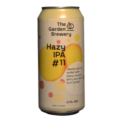The Garden Brewery - Hazy IPA 11 - 6.1% - 44cl - Can