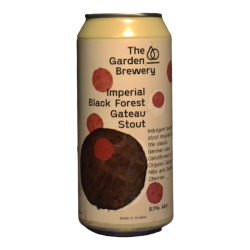 The Garden Brewery - Imperial Black Forest Gateau Stout - 8.1% - 44cl - Can