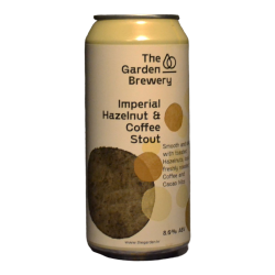 The Garden Brewery - Imperial Hazelnut Coffee Stout - 8% - 44cl - Can
