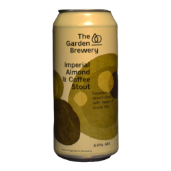 The Garden Brewery - Imperial Almond Coffee Stout - 8.9% - 44cl - Can
