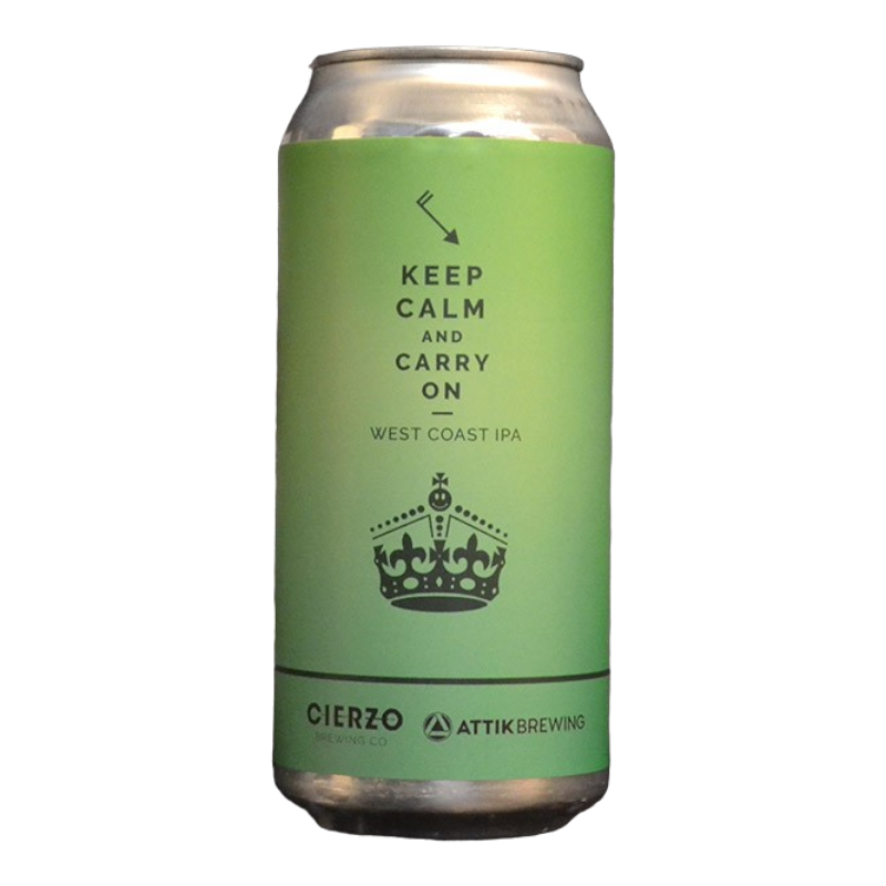 Cierzo - Attik - Keep Calm and Carry on  - 6% - 44cl - Can