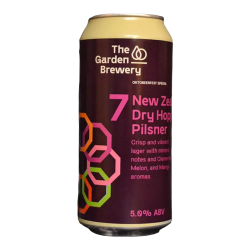 The Garden Brewery  - New Zealand DH Pilsner - 5,0% - 44cl - Can