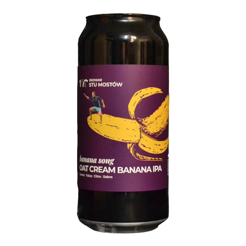 Browar Stu Mostów - Banana Song - 6,5% - 44cl - Can