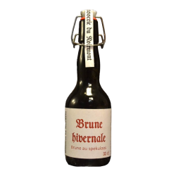 Brasserie du Noirmont - Brune Hivernale - 6% - 33cl - Bte
