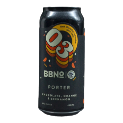 Brew By Numbers - Amundsen - No 03 Porter Orange Cinnamon Chocolate - 6% - 44cl - Can