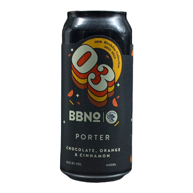 Brew By Numbers - Amundsen - No 03 Porter Orange Cinnamon Chocolate - 6% - 44cl - Can