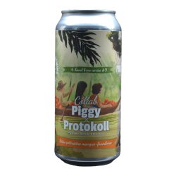 Piggy Brewing - Protokoll - Collab Piggy x Protokoll - 7.5% - 44cl - Can