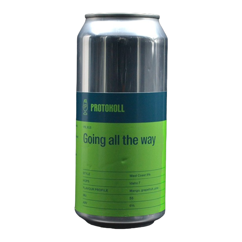 Protokoll - Going all the Way - 6% - 44cl - Can
