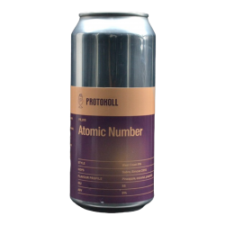 Protokoll - Atomic Number - 6% - 44cl - Can