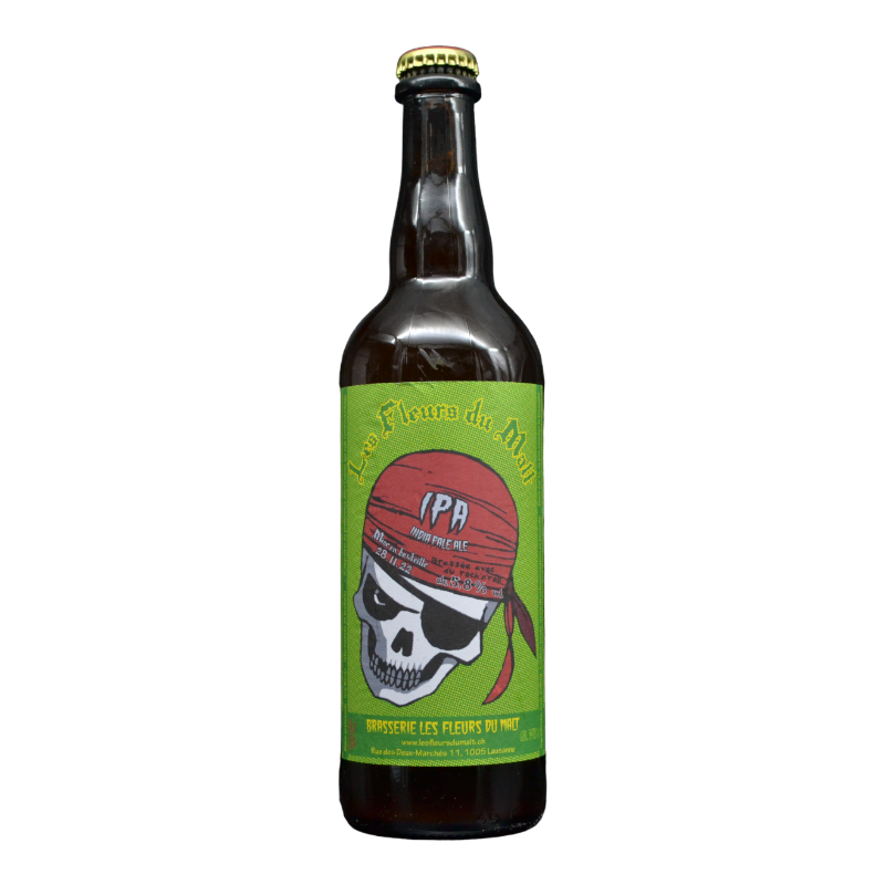 Les Fleurs du Malt - Indian Pale Ale - 6% - 75cl - Bte