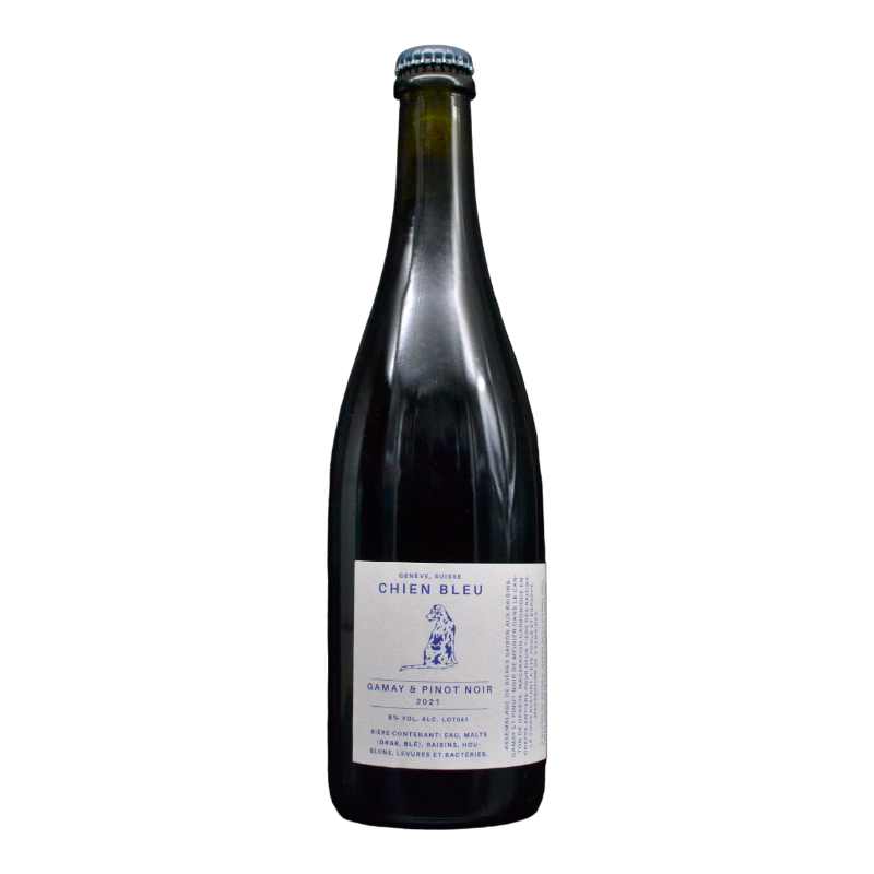 Chien Bleu  - Gamay & Pinot Noir 2021 - 8.0% - 75cl - Bte