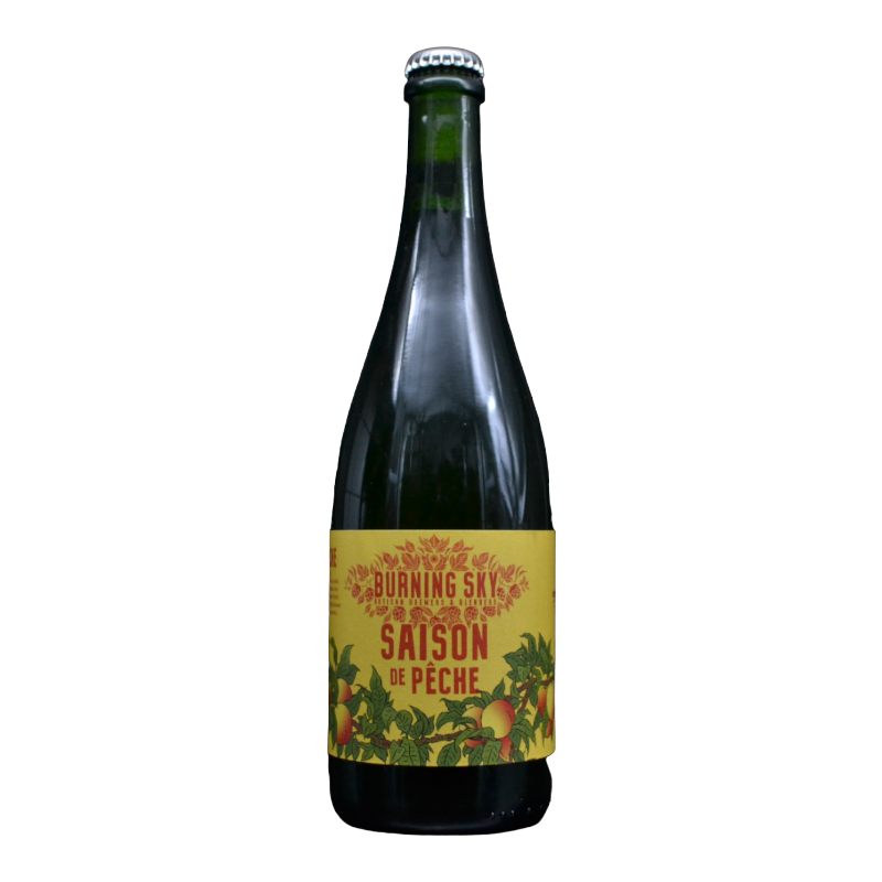 Burning Sky - Saison Pêche - 6.3% - 75cl - Bte