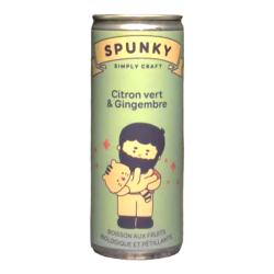 La Débauche - Spunky Citron Gingembre - 0% - 25cl - Can