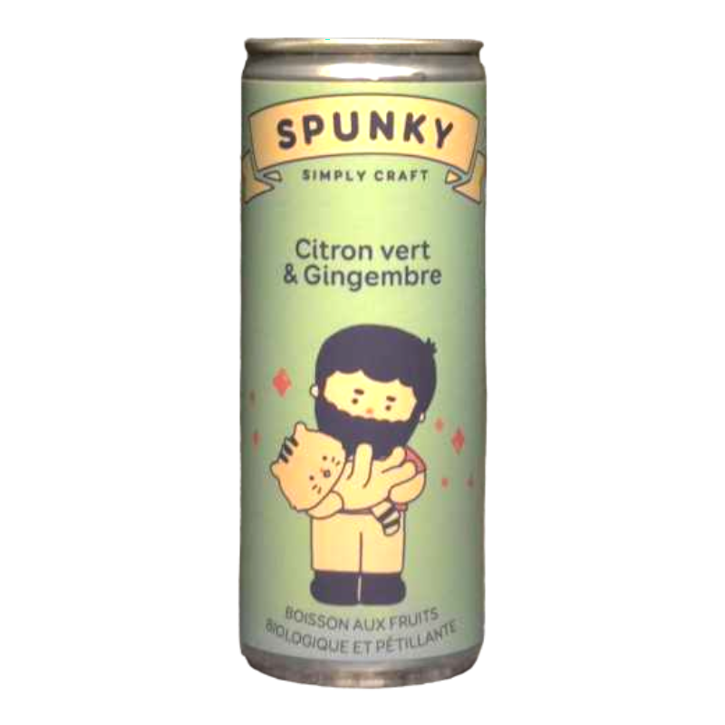 La Débauche - Spunky Citron Gingembre - 0% - 25cl - Can