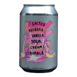Lervig - Salted Vanilla Rhubarb Sour Cream Crumble - 3.5% - 33cl - Can
