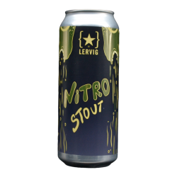 Lervig - Nitro Stout - 4.7% - 44cl - Can