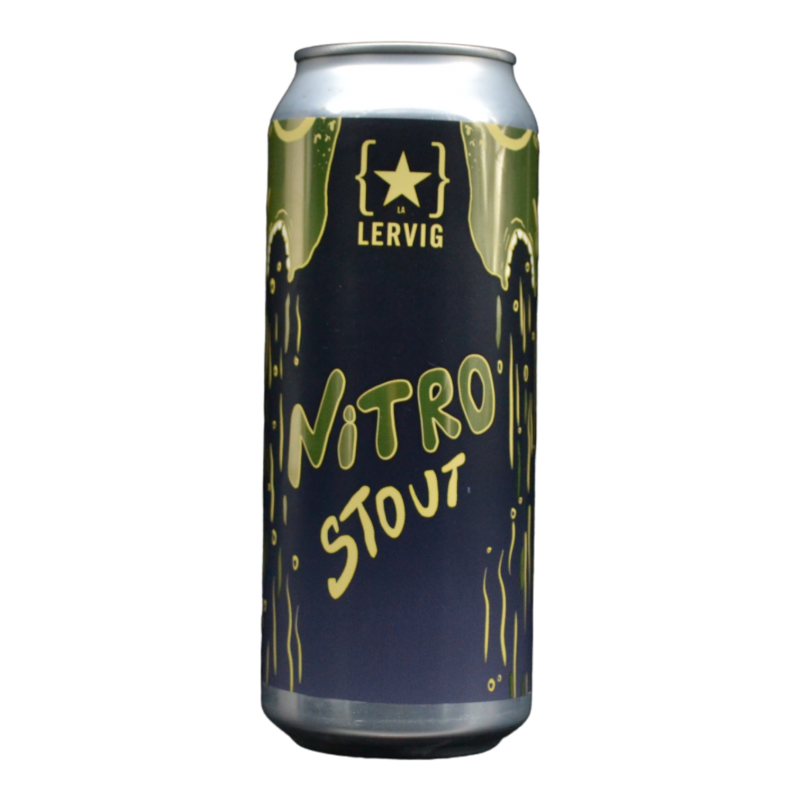 Lervig - Nitro Stout - 4.7% - 50cl - Can