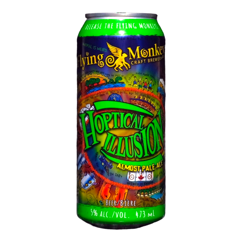 Flying Monkeys - L'Anjub - Hoptical Illusion - 4.80% - 47.3cl - Can