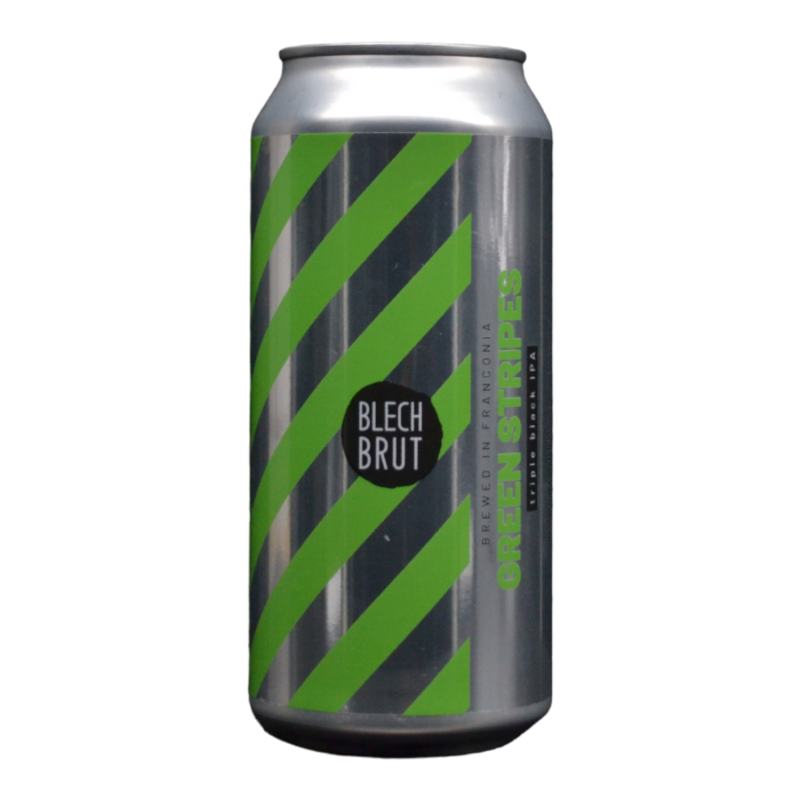 Blech.Brut - Green Stripes - 9.2% - 44cl - Can