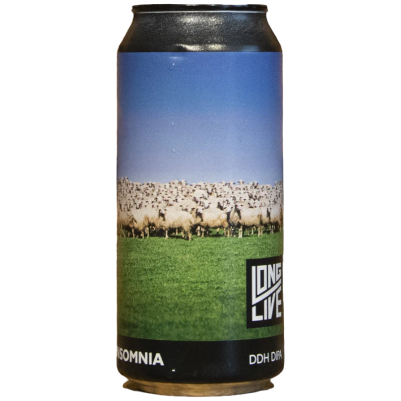 Hoppy People / Long Live Beerworks - Insomnia - 8% - 44cl - Can