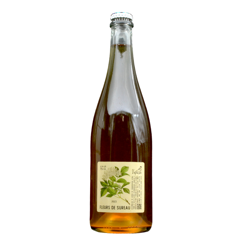 L'Apaisée - Spontan Sureau - 6.2 % - 75cl - Bte