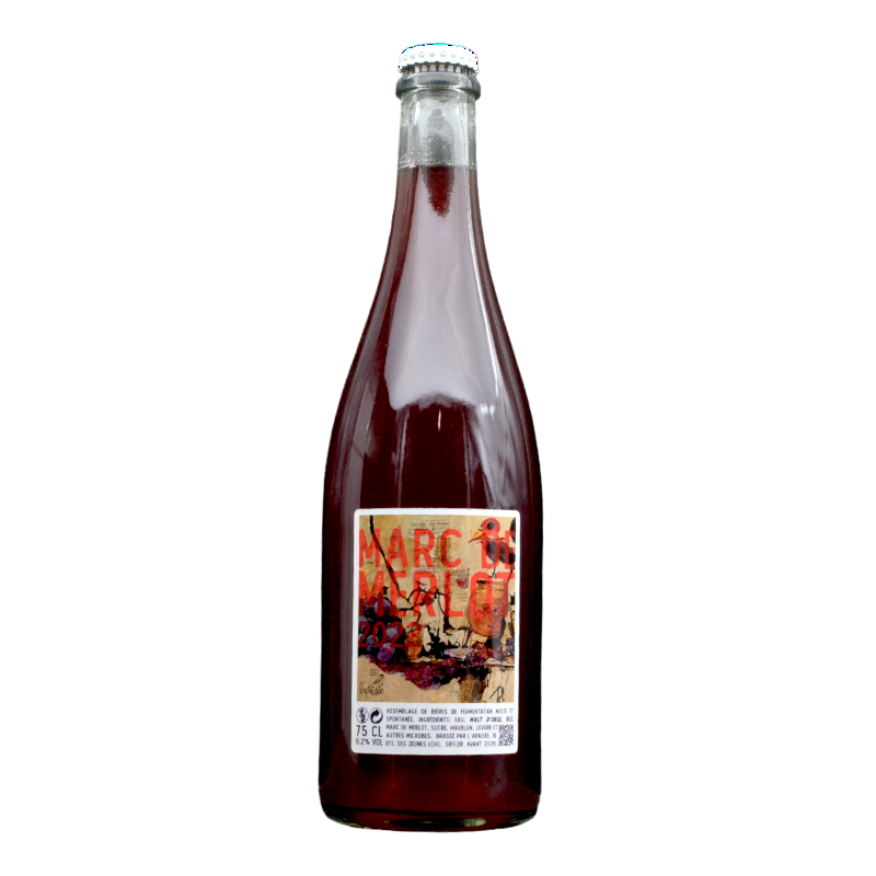 L'Apaisée - Marc de Merlot - 6.2 % - 75cl - Bte