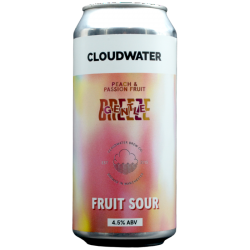 Cloudwater - Peach & Passion Fruit Gentle Breeze - 4.5% - 44cl - Can