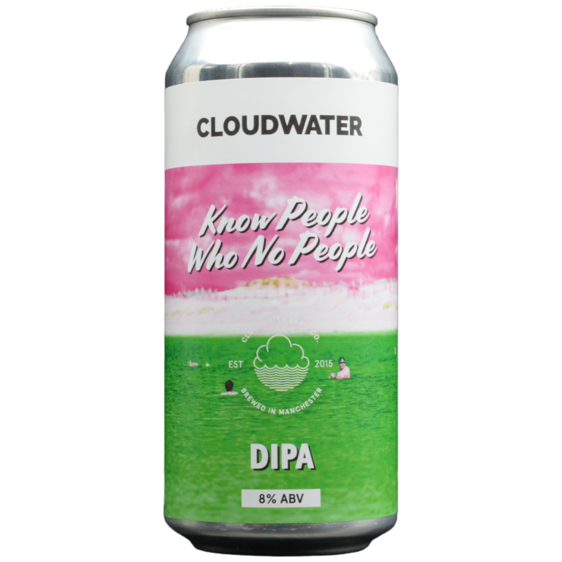 Cloudwater - Know People Who No People - 8% - 44cl - Can