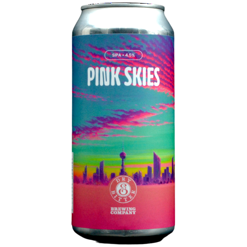 Dry & Bitter - Pink Skies - 4.5% - 44cl - Can